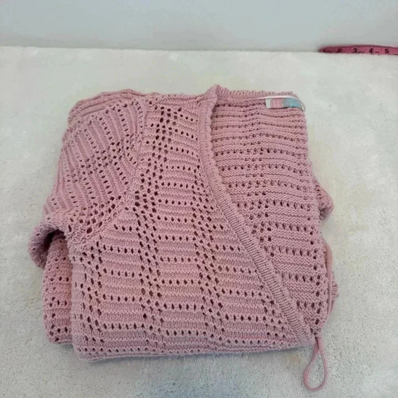 Free People Beach Fauchet Maxi Open Knit Cardigan Sweater size XS - Picture 14 of 14